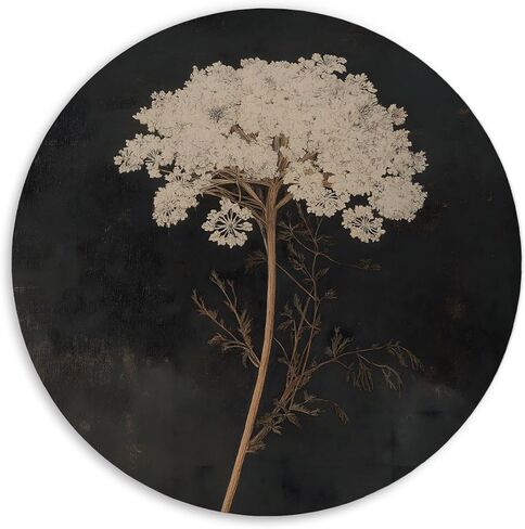 Vintage Flower Round Mouse Pad Office Gifts for Men Women,Floral Mouse Pads for Office Home Dorm Desk Mat Accessories Decor,Non-Slip Rubber Base Computer Mousepad 8.6x8.6 inch in Saudi Arabia