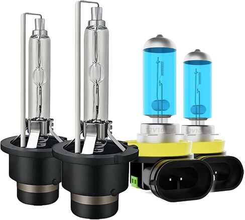 D3S HID Headlight Bulbs Chevy Traverse 2018-2022,D3S High Low Beam Replacement Bulb - Xenon Headlight Bulbs 6000K White Light,Easy Installation,2PCS in Kuwait