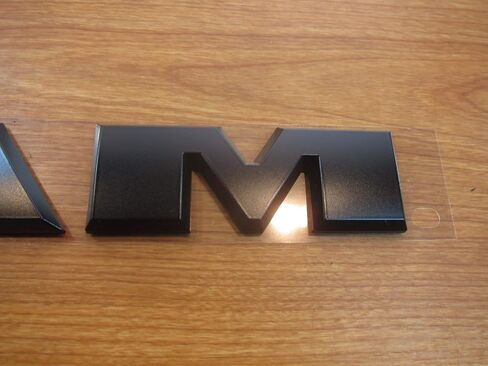 Mopar 2019-2020 Ram 2500 3500 4500/5500 Left Front Driver's Side Black Metal RAM Nameplate OEM Vehicle Emblem in Kuwait