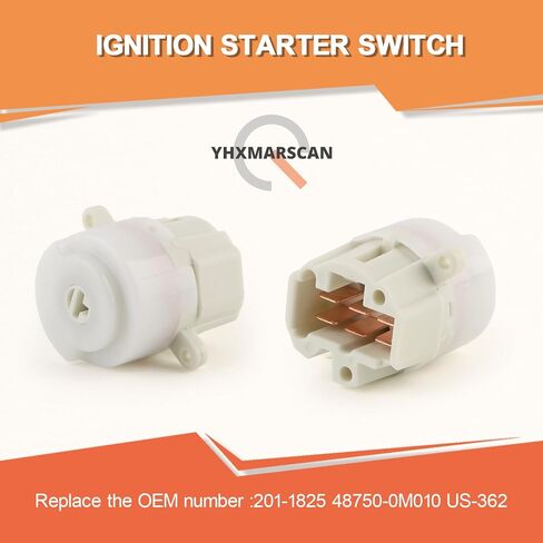 Ignition Starter Switch Replace 487500M010, 201-1825 Fit for Infiniti FX35 FX45 G20 I30 I35 QX4,Nissan 350Z,Maxima,Murano,Rogue Select,Sentra,Tiida,Urvan in Kuwait