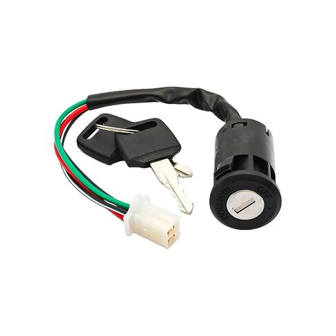 4 Pin Ignition Key Switch 4 Wire Compatible with Most 50cc–250cc ATV Dirt Bike, Electric Scooter in Kuwait