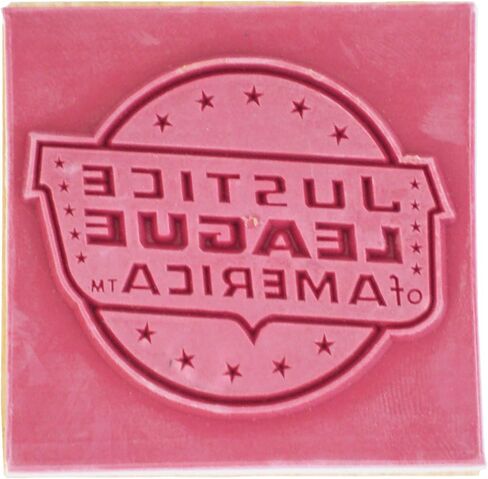 C&D Visionary Rubber Stamp DC Comics Originals Justice League Logo Rubber Stamp in Kuwait