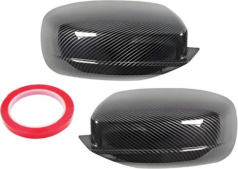 Mirror Cover Cap Compatible with Dodge Charger 2011-2023 Glossy Black in Saudi Arabia