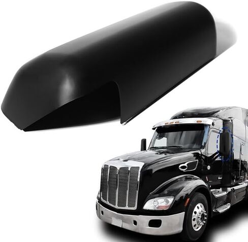غطاء مرآة باب من الكروم مناسب لشاحنة 2013-2022 Peterbilt 579 للسائق الأيسر والجانب الأيمن للراكب in Kuwait