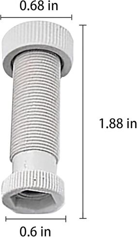 5PCS Pressure Spring Regulator 47x12mm Computerized Flat Bed Presser Foot Sewing Machine Plastic Screw Knob in Kuwait