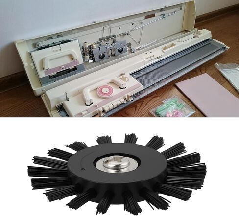 2pcs Knitting Machine Wheel Brush with Screws Compatible with Brother KH8xx / KH9xx Series in Saudi Arabia