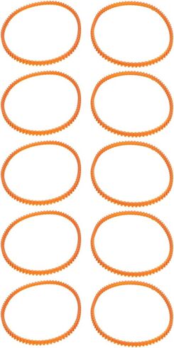 10pcs Sewing Machine Motor Belt, Professional Replacement Flexible Plastic Belt for Transmission, with High Temperature Resistance, for Old Household Electric Sewing Machine in Kuwait