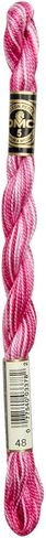DMC 115 5-48 Pearl Cotton Thread, Variegated Baby Pink, Size 5 in Kuwait