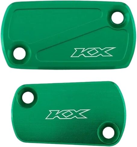 For KAWASAKI KX450 2019-2023 KX250 2021 Motorcycle Rear Brake Fluid Cylinder Cap KX 250 450 Front Brake Clutch Reservoir Covers(3Pcs Green) in Saudi Arabia