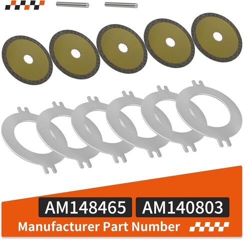 طقم قرص فرامل الانتظار الرطب لجون ديري جاتور XUV 625 825 835 855 865 AM148465 AM140803 in Kuwait