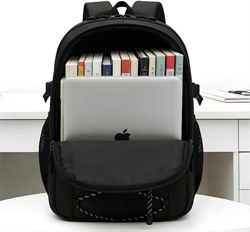 Laptop Backpack, Lightweight Portable Laptop Bag, Durable Daily Travel Laptop Sack for Work Office Outdoor Casual in Kuwait