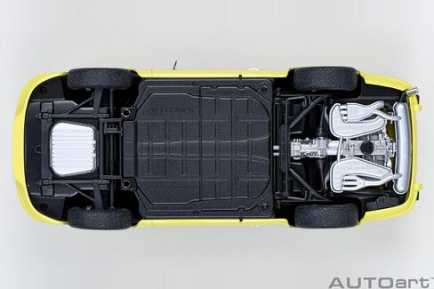 AUTOart 911 Carrera 2.7 RS Light Yellow with Green Stripes and Wheels 1/18 Model Car 78033 in Saudi Arabia