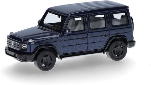 Herpa car Model Mercedes-Benz G580 with EQ technologie (N465), White, on a Scale of 1:87, Plastic Miniature, Made in Germany, Model Building, Collectors Edition in Saudi Arabia