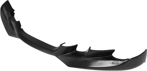 Front Bumper Lip Compatible with 2006-2008 BMW E90 3-Series Sedan, AC-S Style PU Black by IKON MOTORSPORTS in Kuwait