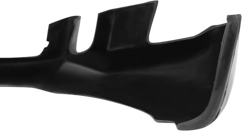 Front Bumper Lip Compatible with 2006-2008 BMW E90 3-Series Sedan, AC-S Style PU Black by IKON MOTORSPORTS in Kuwait