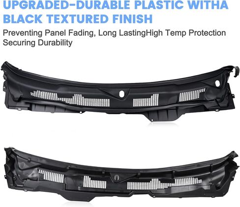 55112305AD Windshield Wiper Cowl Panel Grille Compatible with 2009-2018 Dodge Ram 1500 2500 3500 & 2019-2024 Ram 1500 Classic Window Cover Insert Panel 55112305AB 55112305AC in Saudi Arabia