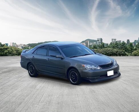 Front Bumper Lip Compatible with 2002-2003 Toyota Camry, VIP Style PU Black Front Lip Spoiler Splitter by IKON MOTORSPORTS in Kuwait