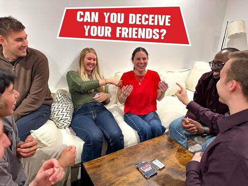 Deceiver: Social Deduction Party Game for Adults & Teens - Bluffing, Strategy & Personal Trivia for Family Game Night - Perfect for College Parties & Travel, Ages 10+ in Kuwait