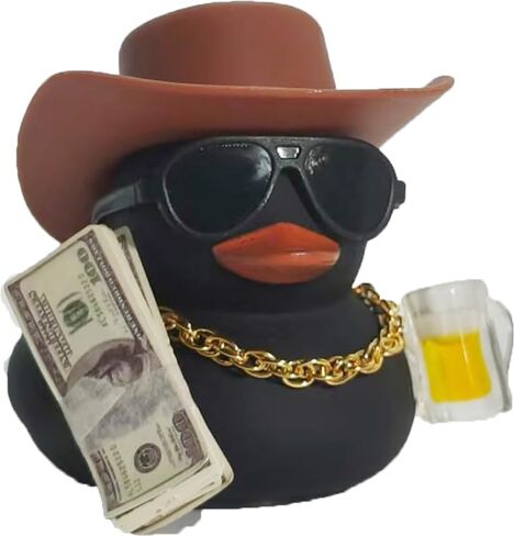 مجموعة زينة لوحة القيادة للسيارة من Beer Duck، ديكور داخلي فاخر من الذهب أوزة، حرفة متينة للسيارات والدراجات النارية والشاحنات، ملحق رائع للرجال والنساء لهواة جمع السيارات in Kuwait