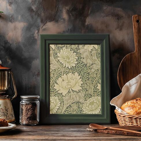 Vintage Floral Scrapbook Paper Pad 12x12 Inch - 24 Sheets Double-Sided William Morris Patterned Craft Paper, Art Style Flower Patterns for Albums,Junk Journaling, Card Making, DIY Crafts, Photo Albums in Kuwait