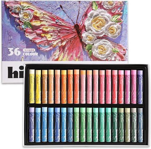 rubens Oil Pastels Set 48 Colors, Professional Soft Creamy Texture, Easy Blending & Layering, Vibrant Art Supplies Gift for Artists, Beginners & Adults in Saudi Arabia