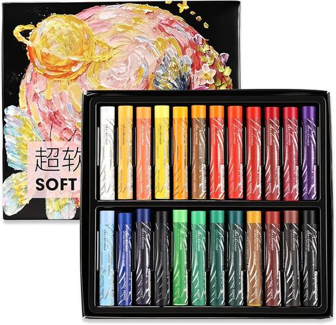 rubens Oil Pastels Set 48 Colors, Professional Soft Creamy Texture, Easy Blending & Layering, Vibrant Art Supplies Gift for Artists, Beginners & Adults in Saudi Arabia