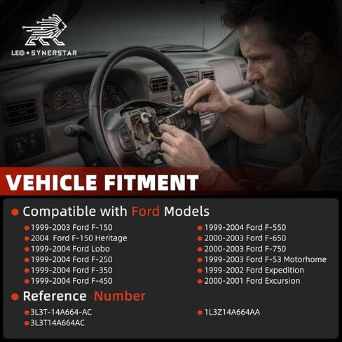 3L3T-14A664-AC 1L3Z14A664AA Compatible with 1999-2003 Ford F-150 F-250 F-350 F-450 F-550 Excursion Expedition F53 in Saudi Arabia