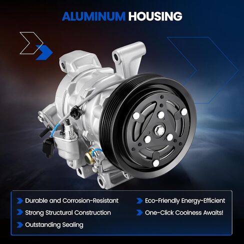 168372 ضاغط مكيف هواء مع قابض متوافق مع هوندا HR-V 2016-2022، L4 1.8L in Kuwait
