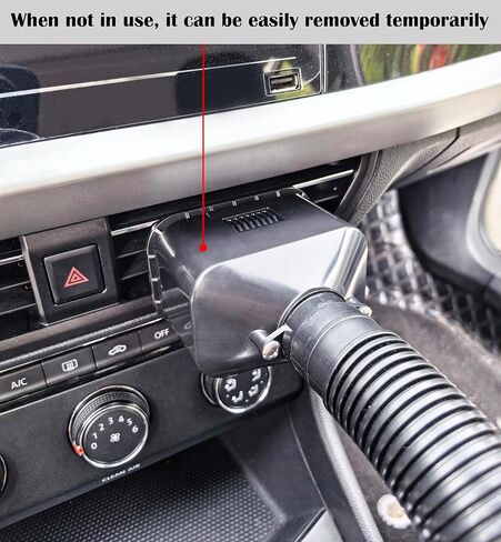Car AC Vent Extender for Backseat, Universal Air Flow Extension for Most Cars SUVs, Rear Seat Cooling Vent Extension for Kids Pets and Passengers, 78.8 Inch long in Saudi Arabia