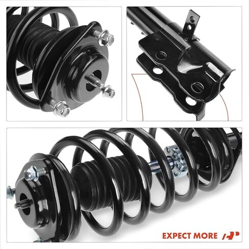 دعامات أمامية ممتازة متوافقة مع جيب باتريوت [4WD] 2011-2017 - 2x نظام تعليق بديل كامل لصدمات تجميع الدعامات مع زنبرك ملفوف in Kuwait
