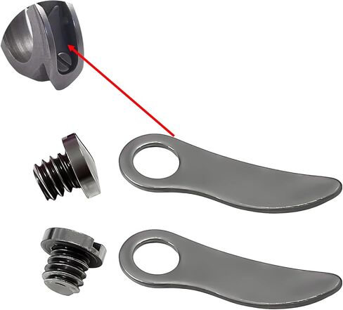 Fbshicung 2 Set Shuttle Hook Tension Spring+Screw #8611+662 for Singer 29-1, 29K71, 29K73, 29U171A Sewing Machine Part in Kuwait