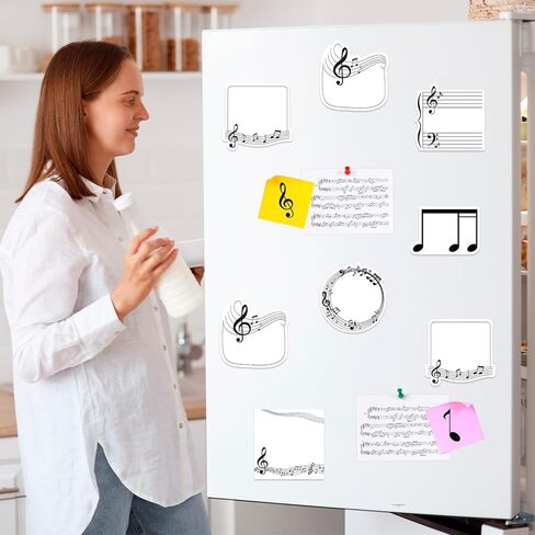 30 Pack Music Sticky Notes - 600 Sheets Music Notepads for Teacher Appreciation Gifts Musical Concert Party Gift Wedding Giveaways Musical Notes Office Supplies in Saudi Arabia