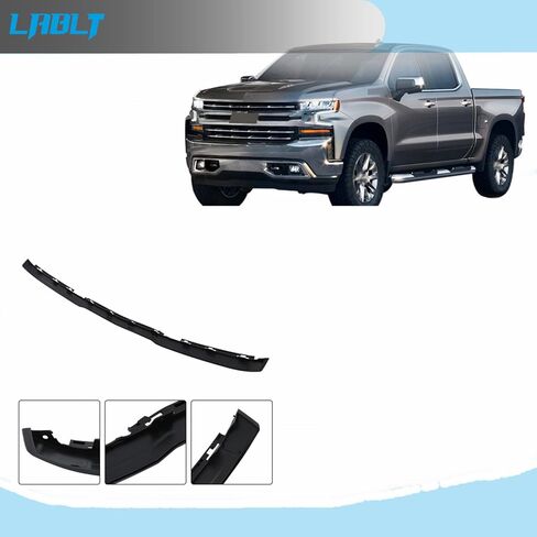 LABLT البلاستيك المصد الأمامي لسد الهواء منحرف الستارة السفلية لاستبدال 84219087 لاستبدال Silverado 1500 2019 2020 2021 in Kuwait