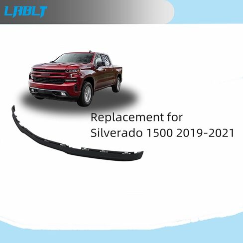 LABLT البلاستيك المصد الأمامي لسد الهواء منحرف الستارة السفلية لاستبدال 84219087 لاستبدال Silverado 1500 2019 2020 2021 in Kuwait