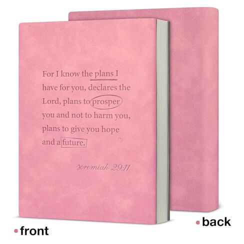 Purple Girly Christian Journal, Religious Bible Verse Notebook Spiritual Christian Gifts for Women, Jeramiah 29:11 Scripture Purple Journal Notebook in Saudi Arabia