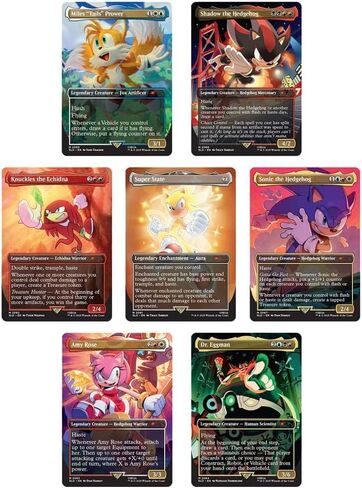 MTG: Secret Lair X Sonic- الأصدقاء والأعداء، غير رقائقي in Kuwait