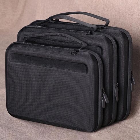 Laptop Organizer Portable Handbag Hard Oxford Adjustable Carry Strap Protection Suitable for College Students Business Office Outdoor, for 14inch Pads in Saudi Arabia