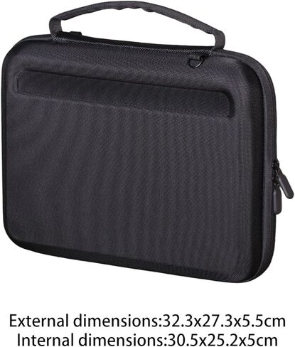 Laptop Organizer Portable Handbag Hard Oxford Adjustable Carry Strap Protection Suitable for College Students Business Office Outdoor, for 13inch Pads in Saudi Arabia