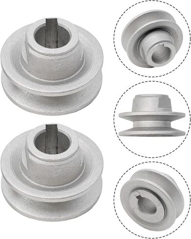 2pcs 45mm Sewing Machine Clutch Motor Pulley, Replacement Machines, 45x28mm Size, Accessories in Saudi Arabia