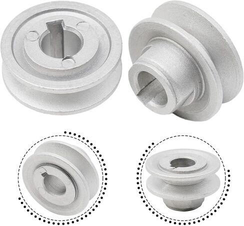2pcs 45mm Sewing Machine Clutch Motor Pulley, Replacement Machines, 45x28mm Size, Accessories in Saudi Arabia