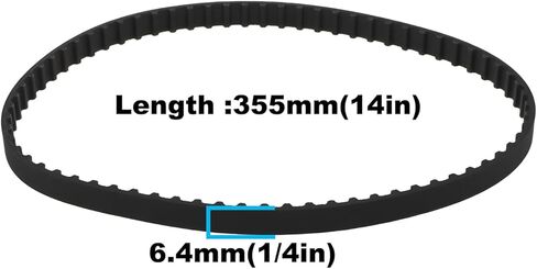 2Pcs Sewing Machine Motor Belt 14 Inch 70 Tooth Replacement Drive Belt for Compatible with Pfaff 1212 1215 1222E White 534 Series in Saudi Arabia