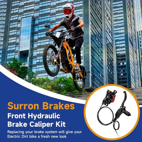 Front Brake Master Cylinder & Brake Lever Assembly Compatible with Surron Light Bee X S Talaria Sting MX4 X3 Segway X260 E-Ride Pro Electric Dirt Bike Sur-ron Brakes Kit LBX Motorcycle Parts in Saudi Arabia