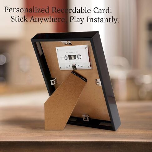 Voice Recordable Greeting Card - 60s Message Recorder Cassettes Talking Card with Adhensive for Grandparents, Mom, Dad - Voice Gift for Birthday, Father's Day, Mother's Day, Christmas in Kuwait