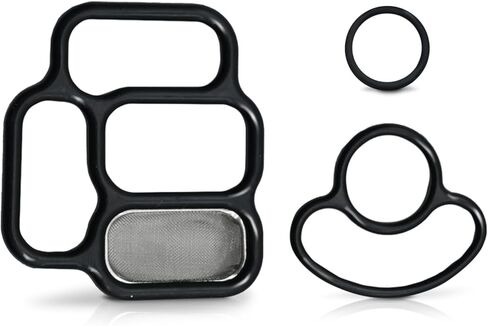 15825-PCX-015, 91319-PAA-A01 Engine Variable Valve Timing VVT VTEC Solenoid Filter Gasket Cover Set Compatible with Honda S2000 2000-2009 L4 2.0L 2.2L in Kuwait