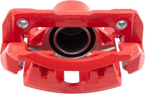 TRQ Front and Rear Brake Caliper Set Performance Coated Brackets Compatible with 2003-2007 Honda Accord in Kuwait