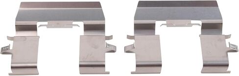TRQ Front and Rear Brake Caliper Set Performance Coated Brackets Compatible with 2003-2007 Honda Accord in Kuwait
