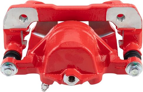 TRQ Front and Rear Brake Caliper Set Performance Coated Brackets Compatible with 2003-2007 Honda Accord in Kuwait