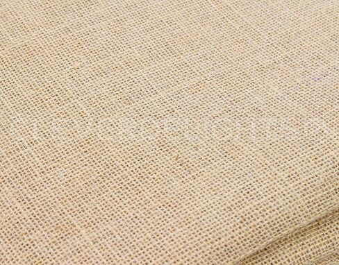 CleverDelights Burlap Fabric - 60 Inch x 5 Yards - Tight Weave Jute Burlap Fabric - 60" x 5Yd in Kuwait