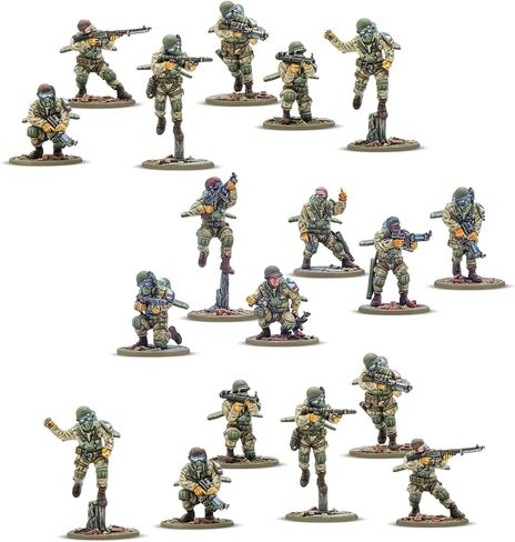 Warlord Games Firefly Airborne Infantry - United States Miniatures for Konflikt 47 Highly Detailed 28mm Scale Miniatures in Kuwait