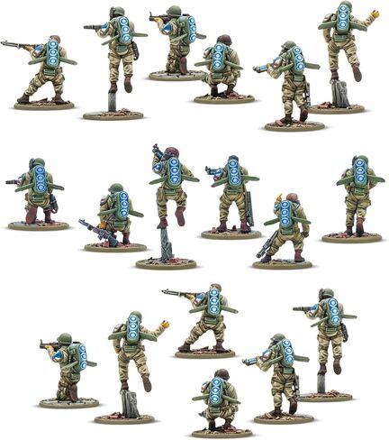 Warlord Games Firefly Airborne Infantry - United States Miniatures for Konflikt 47 Highly Detailed 28mm Scale Miniatures in Kuwait